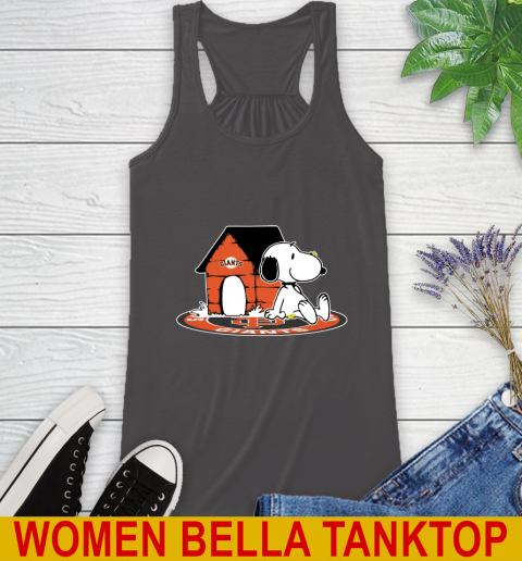 MLB Baseball San Francisco Giants Snoopy The Peanuts Movie Shirt Racerback Tank 12