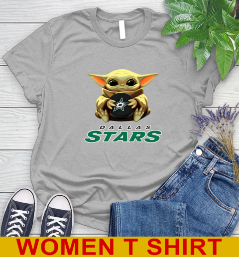 NHL Hockey Dallas Stars Star Wars Baby Yoda Shirt 93