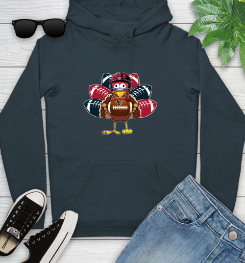 Houston Texans Turkey Thanksgiving Day Youth Hoodie 8
