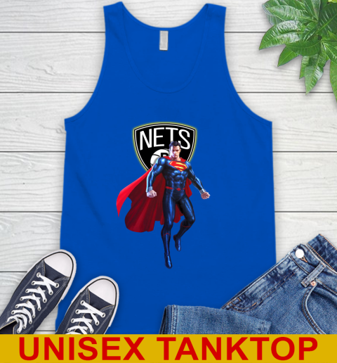 NBA Awesome Superman Basketball Sports Brooklyn Nets 74