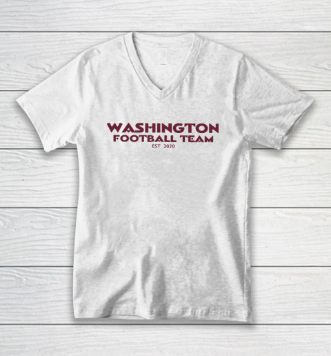 Washington Football Team Est 2020 V-Neck T-Shirt