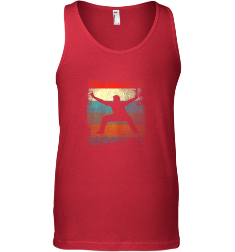 ciqx vintage baseball umpire shirt retro baseball fan shirt gift unisex tank 17 front red