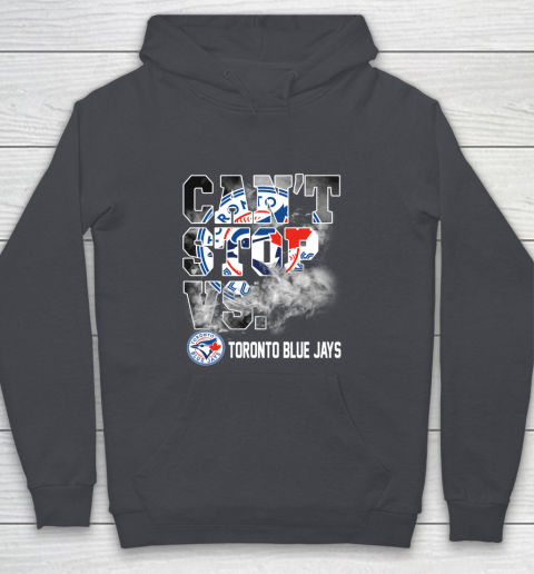 MLB Toronto Blue Jays Baseball Can't Stop Vs Blue Jays Youth Hoodie 5