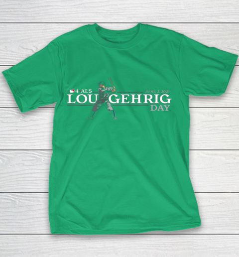 4 ALS Lou Gehrig Day Youth T-Shirt 3