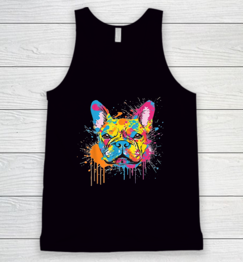 Proud To Be A Frenchie Lover Tank Top