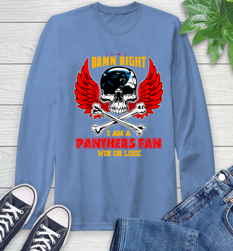 NFL Damn Right I Am A New York Jets Win Or Lose Skull Football Sports (2) Long Sleeve T-Shirt 12