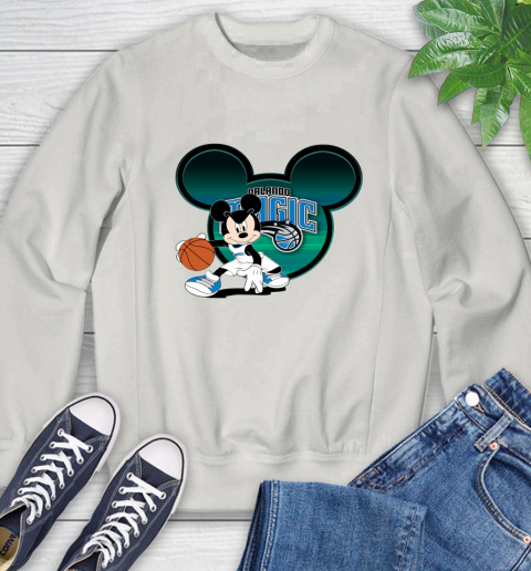 NBA Orlando Magic Mickey Mouse Disney Basketball Sweatshirt 12