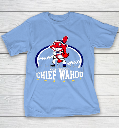 Chief Wahoo distressed Cleveland Youth T-Shirt 8
