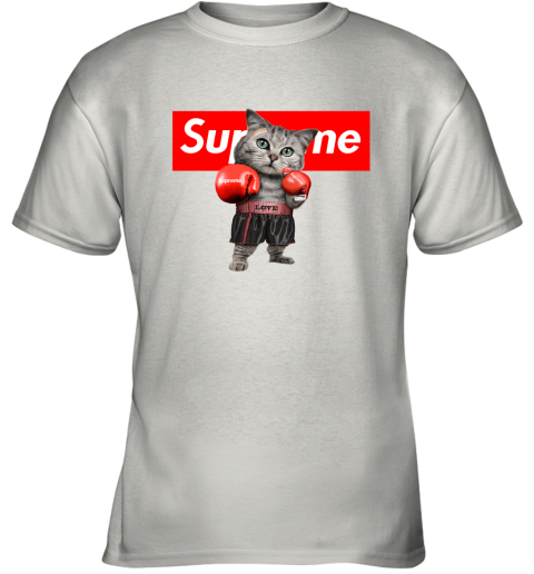 Supreme Boxing CatSupreme Boxing Cat Youth T-Shirt