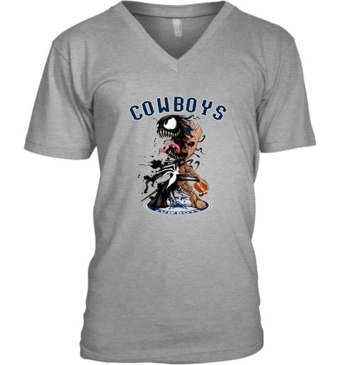 NFL Groot Guardians Of The Galaxy Football Sports Dallas Cowboys T-Shirt