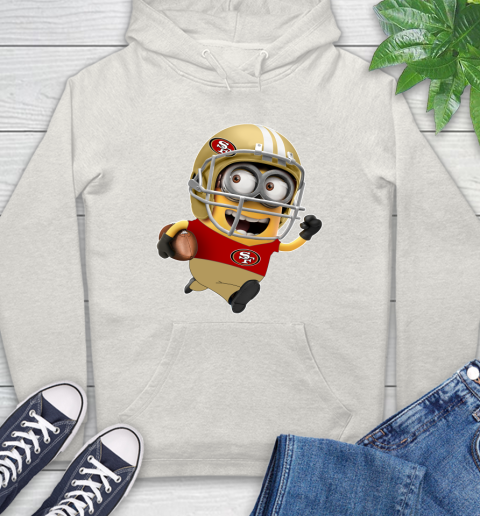 NFL San Francisco 49ers Minions Disney Football Sports Hoodie 12