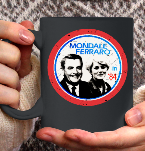 Walter Mondale Geraldine Ferrero Vintage 1984 Election Ceramic Mug 11oz