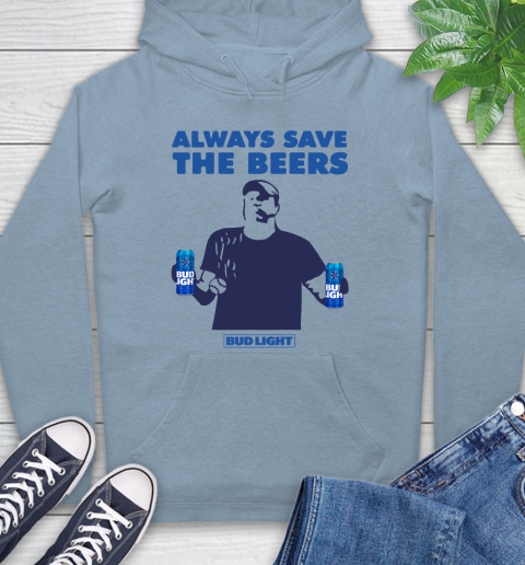 Always Save The Bees Beers Bud Light Jeff Adams Beers Over Baseball Hoodie 6