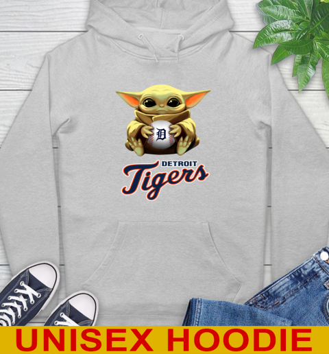 MLB Baseball Detroit Tigers Star Wars Baby Yoda Shirt 18