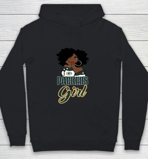 Green Bay Packers Girl NFL Youth Hoodie
