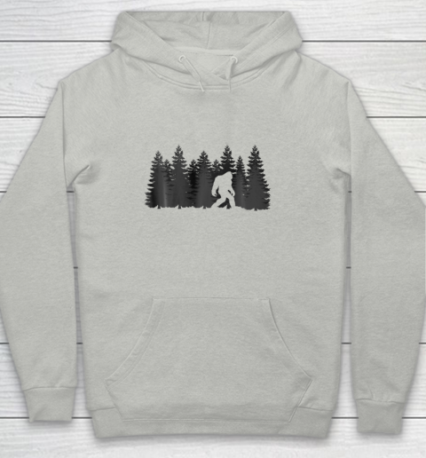 Bigfoot in the Forest Design Christmas Birthday Youth Hoodie