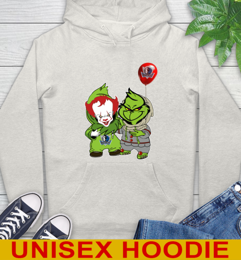 Dallas Mavericks Baby Pennywise Grinch Christmas NBA Basketball Hoodie 12