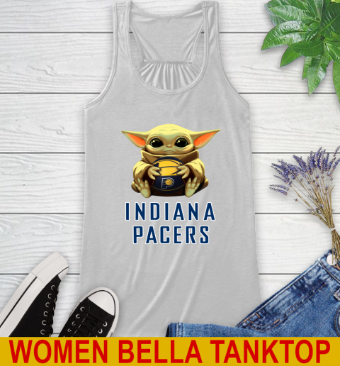 NBA Basketball Indiana Pacers Star Wars Baby Yoda Shirt 37