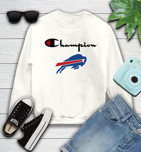 NFL Football Buffalo Bills Champion Shirt Youth Sweatshirt