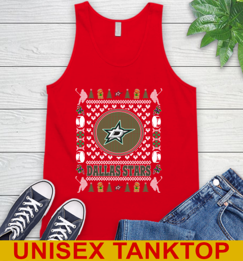 Dallas Stars Merry Christmas NHL Hockey Loyal Fan Tank Top 5