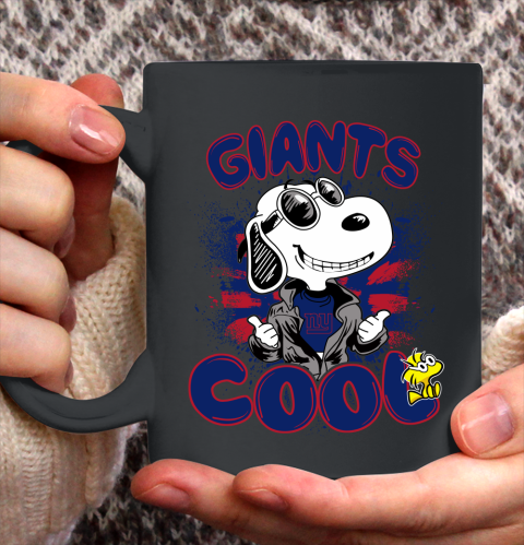 NFL Football New York Giants Cool Snoopy Shirt Ceramic Mug 15oz