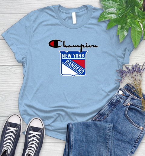 NHL Hockey New York Rangers Champion Shirt Women's T-Shirt 6