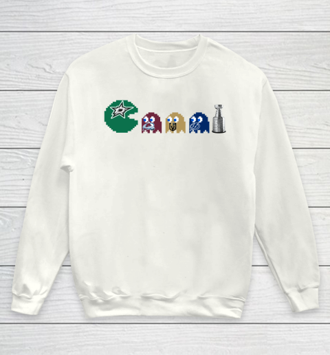 Dallas Stars x Pacman Create History For Stanley Cup Youth Sweatshirt 2