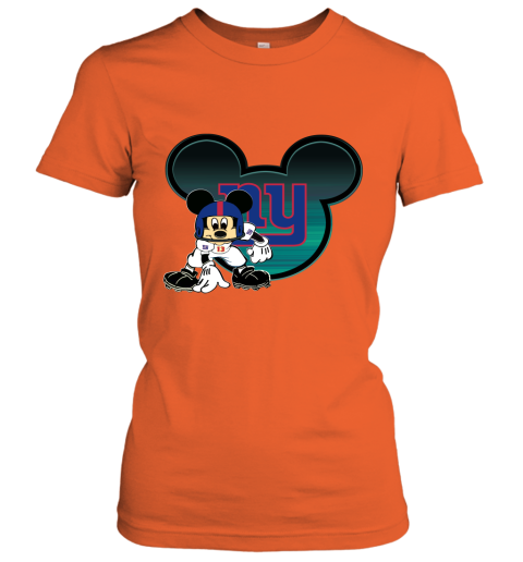 NFL New York Giants Mickey Mouse Disney Football T Shirt PuO4xvQp81p ladies t shirt 20 95 151514 front orange