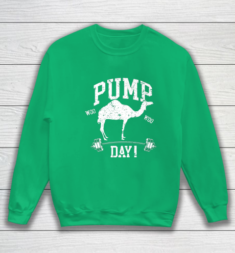Funny Pump Day Hump Day Camel Weight Lifting Training Gym Sweatshirt 6 Funny Pump Day Hump Day Camel Weight Lifting Training Gym Sweatshirt - Image 6