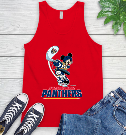 NHL Hockey Florida Panthers Cheerful Mickey Mouse Shirt Tank Top 6