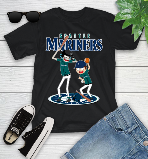 MLB Seattle Mariners Rick And Morty Baseball 104