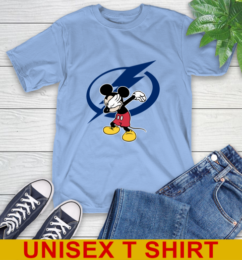 Tampa Bay Lightning NHL Hockey Dabbing Mickey Disney Sports T-Shirt 11
