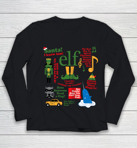 Elf The Movie Funny Christmas Youth Long Sleeve