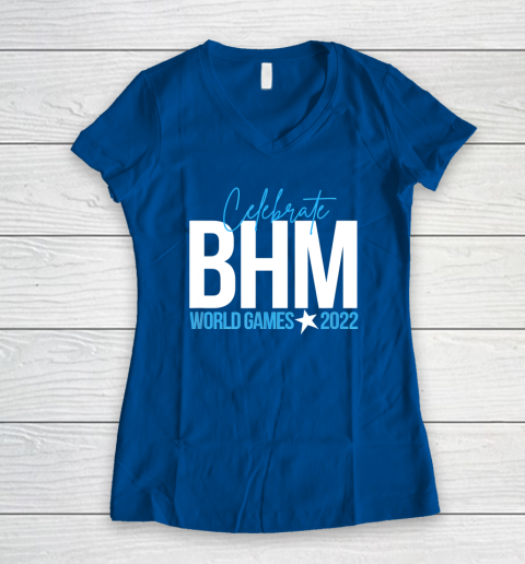 World Games Birmingham 2022 Women's V-Neck T-Shirt 5