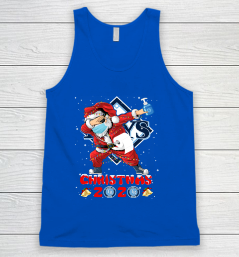 Tampa Bay Rays Funny Santa Claus Dabbing Christmas 2020 MLB Tank Top 4