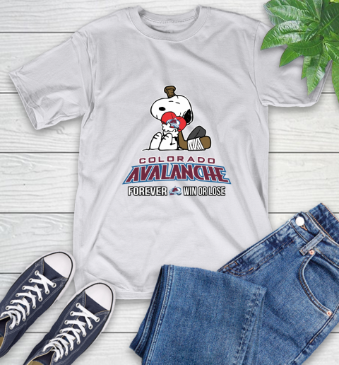 NHL The Peanuts Movie Snoopy Forever Win Or Lose Hockey Colorado Avalanche 12