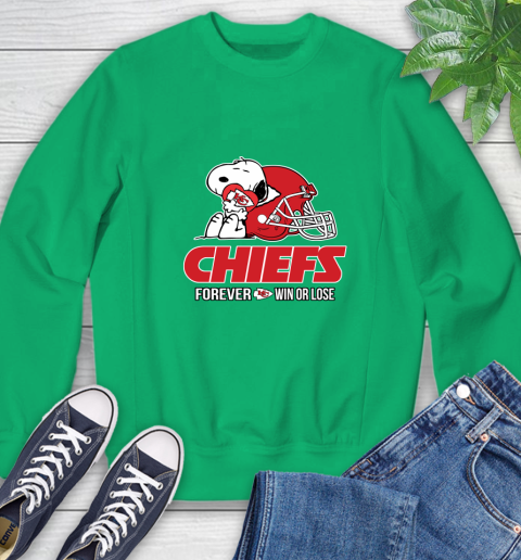 NFL The Peanuts Movie Snoopy Forever Win Or Lose Football Kansas City Chiefs 30