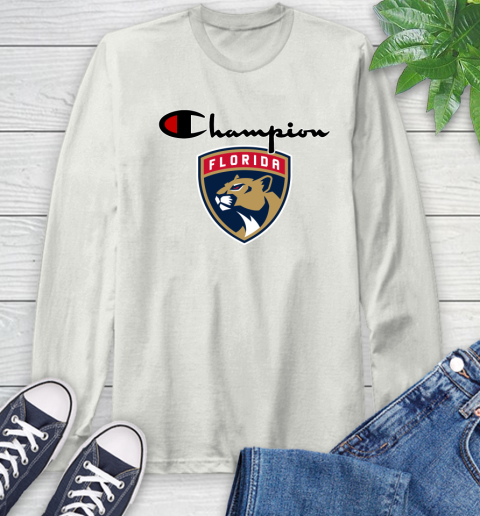 NHL Hockey Florida Panthers Champion Shirt Long Sleeve T-Shirt 11