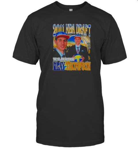 2011 NBA Draft The Splash Brothers Klay Thompson T-Shirt