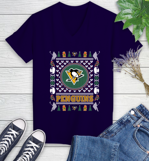 Pittsburgh Penguins Merry Christmas NHL Hockey Loyal Fan Ugly Shirt 76