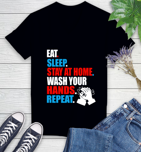 Coronavirus Shirt  Eat Sleep Stay At Home Wash Your Hands Repeat Shirt 72