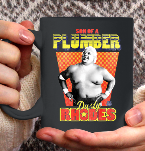 WWE Son Of A Plumber Dusty Rhodes Ceramic Mug 11oz