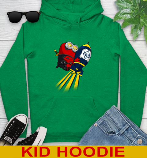 MLB Baseball Tampa Bay Rays Deadpool Minion Marvel Shirt Youth Hoodie 8
