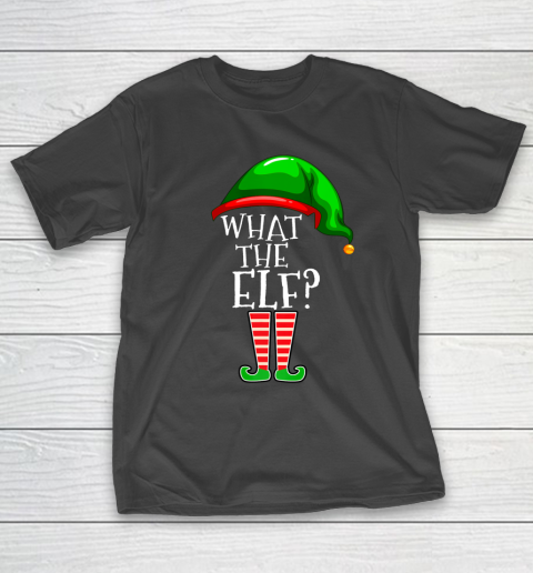 What The Elf Group Matching Family Christmas Gift Outfit T-Shirt