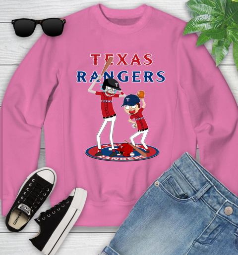 MLB Texas Rangers Rick And Morty Baseball 121