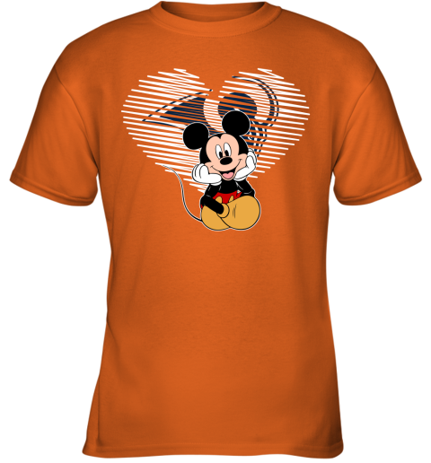 NFL Los Angeles Rams The Heart Mickey Mouse Disney Football T Shirt PSzBU0Bw0Gq youth t shirt 26 95 151514 front safety orange