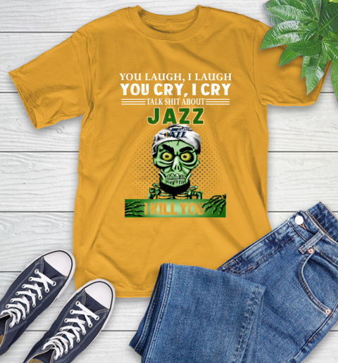 NBA Talk Shit About Utah Jazz I Kill You Achmed The Dead Terrorist Jeffrey Dunham Basketball T-Shirt 2