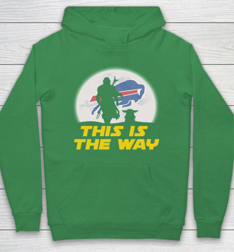 Buffalo Bills NFL Football Star Wars Yoda And Mandalorian This Is The Way Hoodie 6 Buffalo Bills NFL Football Star Wars Yoda And Mandalorian This Is The Way Hoodie - Image 6