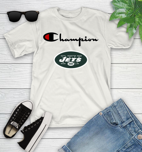 NFL Football New York Jets Champion Shirt Youth T-Shirt