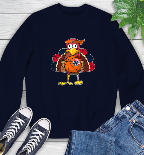 Washington Wizards Turkey thanksgiving day Sweatshirt 3